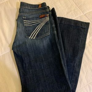 7 For All Man Kind Denim Jeans- Dojo Style